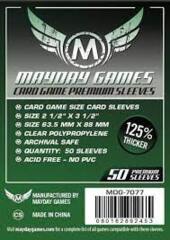 MAYDAY GAMES - CARD GAME PREMIUM SLEEVES - 63.5MM X 88MM - 125% THICKER - 50 PACK